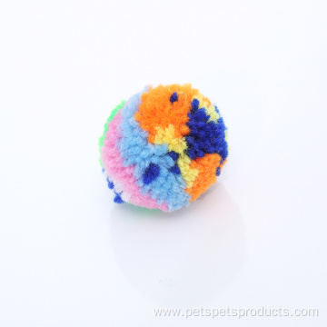 Wholesale in stock colorful cat ball cat products